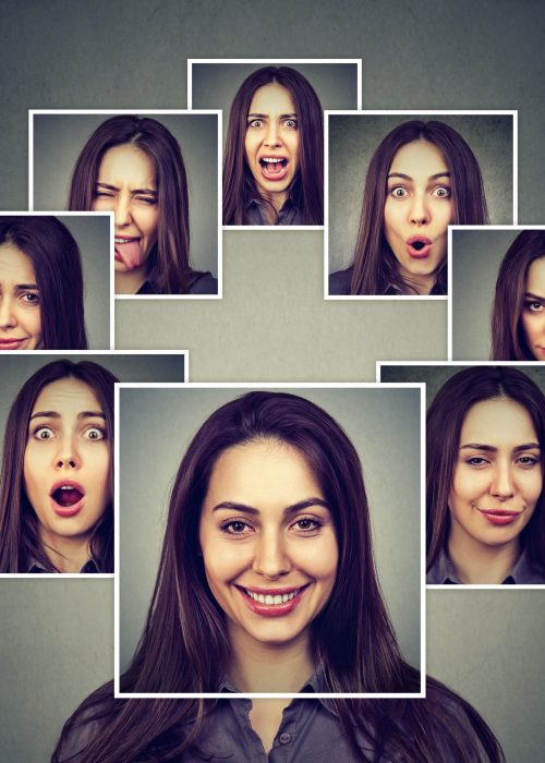 Junge Frau lebt dank Coaching viele Emotionen und Gefühle