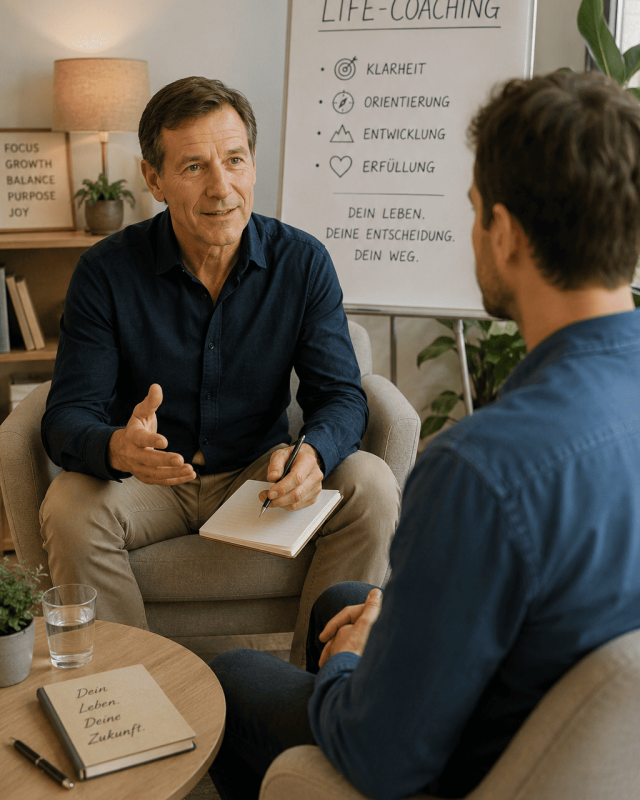 LIFE-Coaching mit einem Klienten